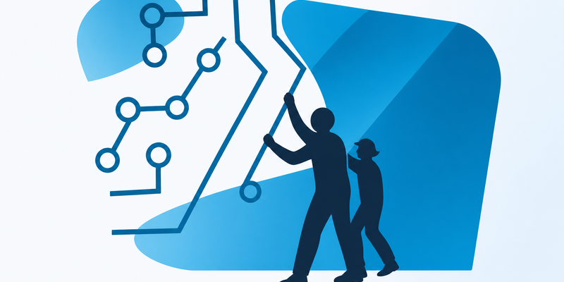 Abstract technology illustration